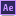 Adobe After Effects CS6 with fnord ProEXR plug-in icon